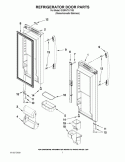Part Location Diagram of 13107801SQ Whirlpool DOR-FIP Stainless Steel