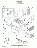 UNIT PARTS Diagram and Parts List for KSC23C9EYY01  KitchenAid Refrigerator