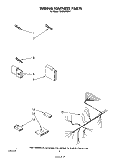WIRING HARNESS Diagram and Parts List for DU2000XS0  Whirlpool Dishwasher