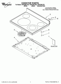 Part Location Diagram of WPW10178016 Whirlpool Radiant Surface Burner Element