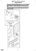 INSTALLATION Diagram and Parts List for ACM072XA0  Whirlpool Air Conditioner