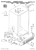 Part Location Diagram of LIT2206106 Whirlpool Owner`s Manual