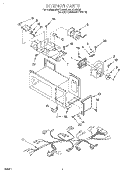 INTERIOR, LIT/OPTIONAL Diagram and Parts List for MHE11REQ0  Roper Microwave