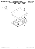 Part Location Diagram of W10168033 Whirlpool MANUAL, USE & CARE