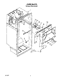 LINER Diagram and Parts List for RT20AKXWW01  Roper Refrigerator