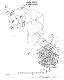 OVEN , LITERATURE AND OPTIONAL Diagram and Parts List for RE963PXKT1  Whirlpool Range