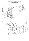 Part Location Diagram of 1116811 Whirlpool BRACKET, CONTROL