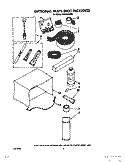 OPTIONAL Diagram and Parts List for AC2904XW0  Whirlpool Air Conditioner