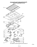 Part Location Diagram of 1108171 Whirlpool Gasket, Drain Pan