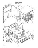 Part Location Diagram of LIT3182129 Whirlpool Tech Sheet