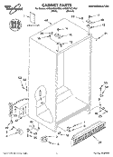 Part Location Diagram of LIT2219976 Whirlpool LITERATURE PARTS (Use & Care Guide)