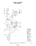 METER CASE Diagram and Parts List for CA2762XSW5  Whirlpool Washer