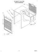 SECTION Diagram and Parts List for BPDH5000BS2  KitchenAid Dehumidifier