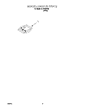 MISCELLANEOUS, LIT/OPTIONAL Diagram and Parts List for SUD6000HQ0  Whirlpool Dishwasher