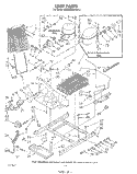 UNIT Diagram and Parts List for ED26MMXRWR2  Whirlpool Refrigerator