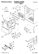 Part Location Diagram of 2300272 Whirlpool Use & Care Guide