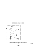 MISCELLANEOUS Diagram and Parts List for LA7800XSW2  Whirlpool Washer
