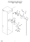 REFRIGERATOR LINER Diagram and Parts List for KSSS36QJT00  KitchenAid Refrigerator