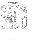 CONTAINER (KCC151) Diagram and Parts List for KCC150  KitchenAid Trash Compactor