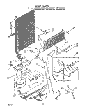 UNIT Diagram and Parts List for 8ET18NKYXW01  Whirlpool Refrigerator