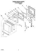 Part Location Diagram of WPW10132940 Whirlpool Microwave Screw