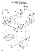 MANIFOLD Diagram and Parts List for FGP337GQ5  Roper Range