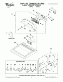 Part Location Diagram of W10253982 Whirlpool HARNS-WIRE