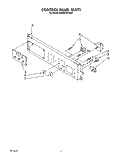 CONTROL PANEL, LITERATURE Diagram and Parts List for KEMS376TWH2  KitchenAid Microwave Oven Combo