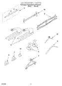 ACCESSORY, OPTIONAL Diagram and Parts List for PVWN600JT0  Whirlpool Cabinet
