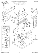 Part Location Diagram of 3977842 Whirlpool PANEL-CNTL