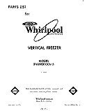 SECTION Diagram and Parts List for EV090FXKN5  Whirlpool Freezer