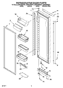 Part Location Diagram of L2223825B Whirlpool DOR-FIP BL