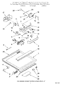 COMPARTMENT SEPARATOR Diagram and Parts List for EB21DKXAB00  Whirlpool Refrigerator