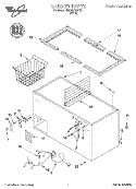 SECTION Diagram and Parts List for EH220FXGW06  Whirlpool Freezer
