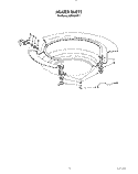 HEATER Diagram and Parts List for KUDA22ST1  KitchenAid Dishwasher