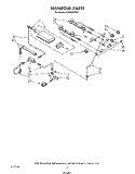 MANIFOLD Diagram and Parts List for SF365BEPW1  Whirlpool Range