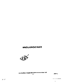 MISCELLANEOUS Diagram and Parts List for DU8950XX0  Whirlpool Dishwasher