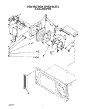 CONVECTION OVEN Diagram and Parts List for KHMC107YAL0  KitchenAid Microwave