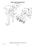 PANEL AND CONTROL Diagram and Parts List for KUCC151T1  KitchenAid Trash Compactor