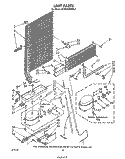 UNIT Diagram and Parts List for ET18VKXRWR2  Whirlpool Refrigerator