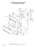 REFRIGERATOR DOOR , LIT/OPTIONAL Diagram and Parts List for ET18JMYSN04  Whirlpool Refrigerator