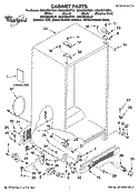 Part Location Diagram of W10188056 Whirlpool Kickplate Grille - Bisque