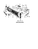 DOOR Diagram and Parts List for 8565L10  Roper Dishwasher