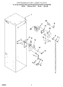 REFRIGERATOR LINER Diagram and Parts List for KSSP48QHS00  KitchenAid Refrigerator