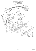 CONTROL Diagram and Parts List for BRS70XRANA01  Whirlpool Refrigerator