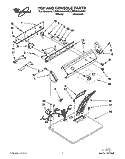 Part Location Diagram of WP3396047 Whirlpool Dryer Timer