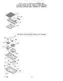 ELECTRIC GRILL MODULE, ELECTRIC Diagram and Parts List for 2141W1E  Roper Range