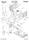 Part Location Diagram of 1181190 Whirlpool Tube, Evaporator Inlet