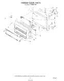 FREEZER DOOR Diagram and Parts List for ET20RMXTF01  Whirlpool Refrigerator