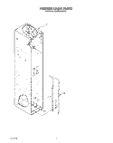 FREEZER LINER Diagram and Parts List for KSSS36DWX01  KitchenAid Refrigerator